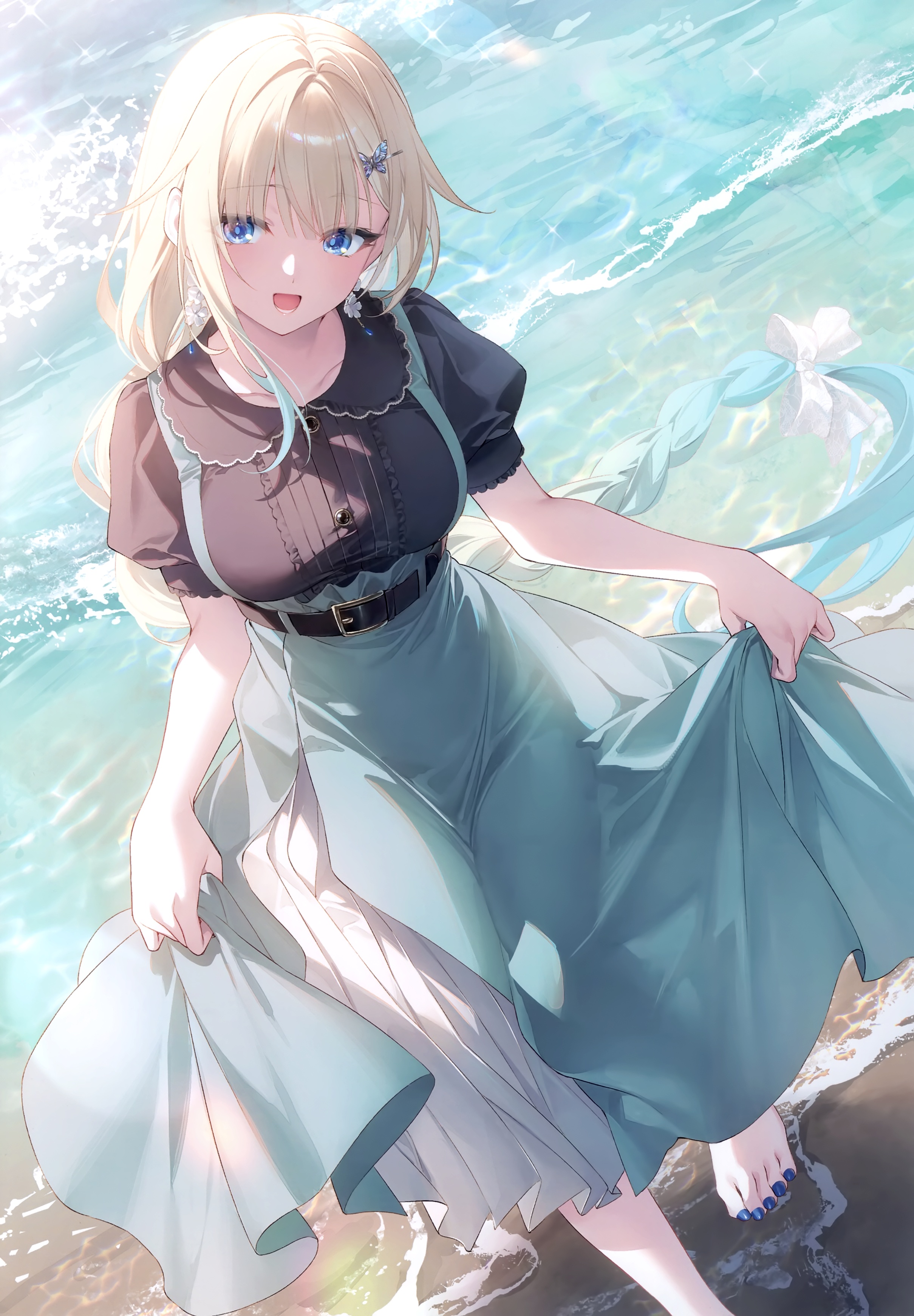 alicesyndrome* toosaka asagi vspo! aizawa ema skirt lift wet | #1196655